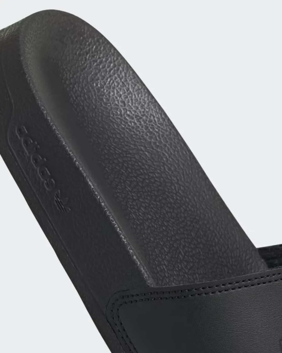 Adidas Adilette Lite Slides In Core Black And Matte Gold
