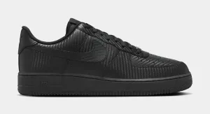Air force 1 '07 Black Carbon Fiber Mens Lifestyle Shoes (Black/Black)