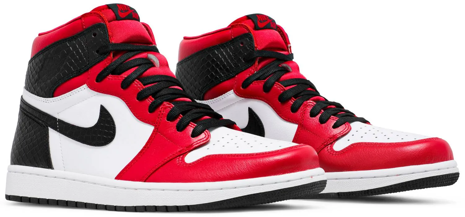 Air Jordan 1 Retro High OG 'Satin Red / Snakeskin' (W)