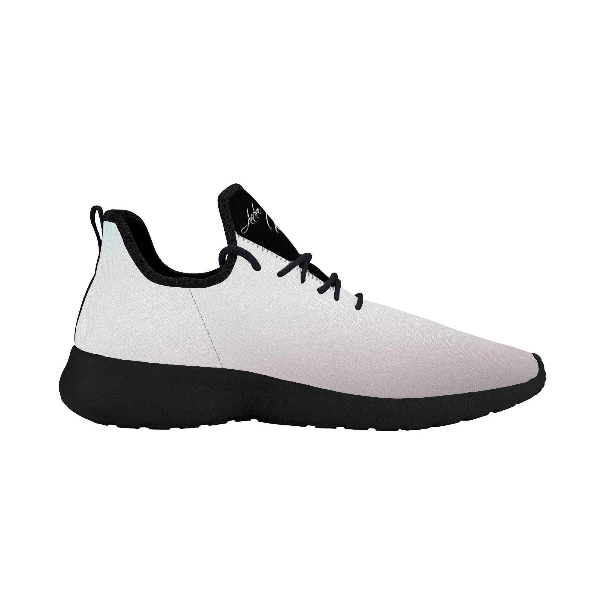 B.I.F Lightweight Mesh Knit Sneaker - Black