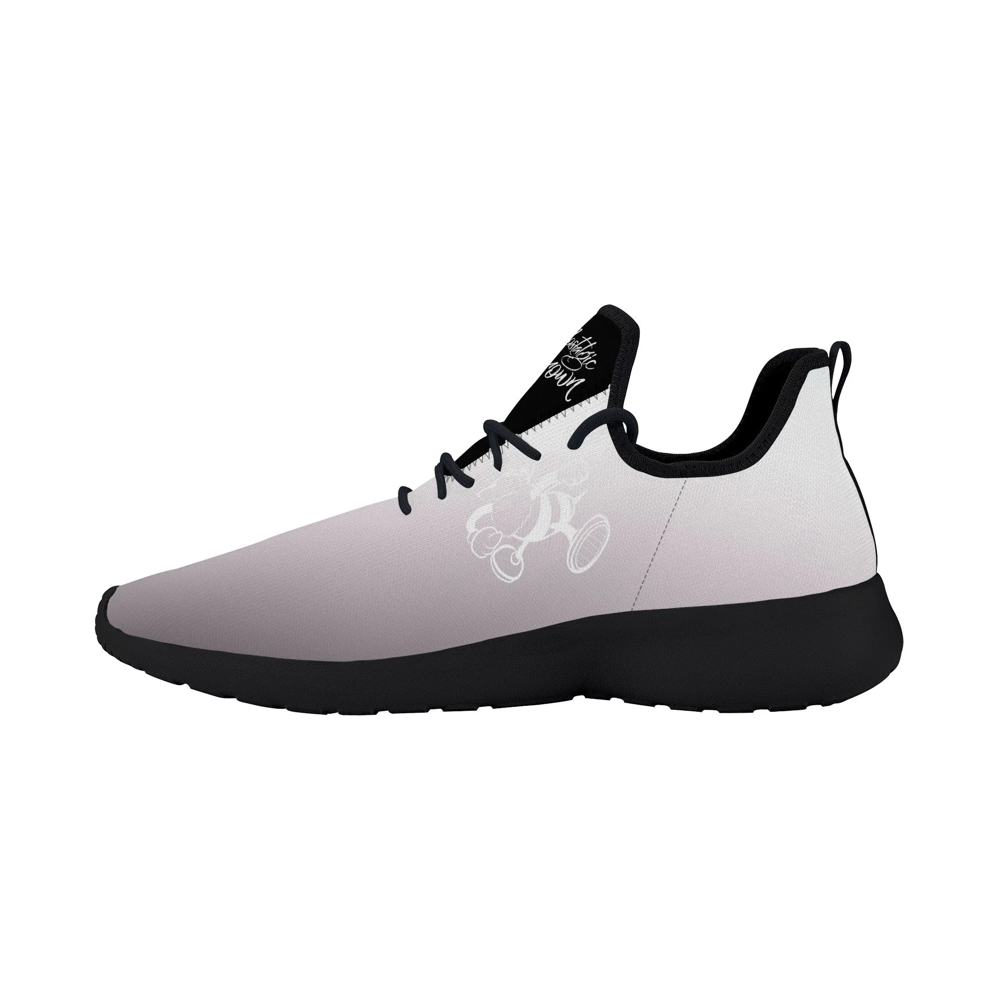 B.I.F Lightweight Mesh Knit Sneaker - Black