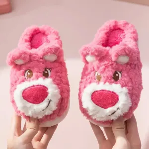 Blissful Bear Design Soft Slipper