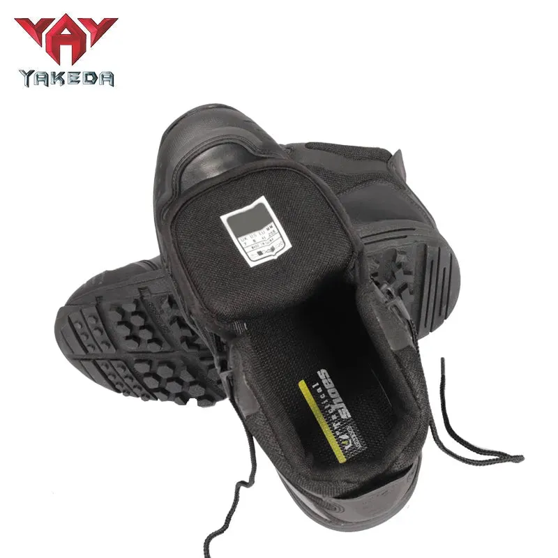 Boots Militares Police Army Boot Waterproof Hiking Boot Combat Tactical Leather Black Military Boots For Men