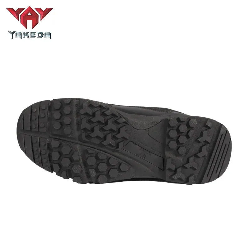 Boots Militares Police Army Boot Waterproof Hiking Boot Combat Tactical Leather Black Military Boots For Men