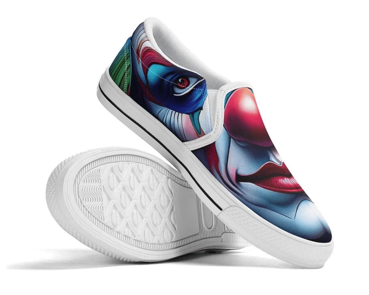 Chaos Grin Slip-Ons