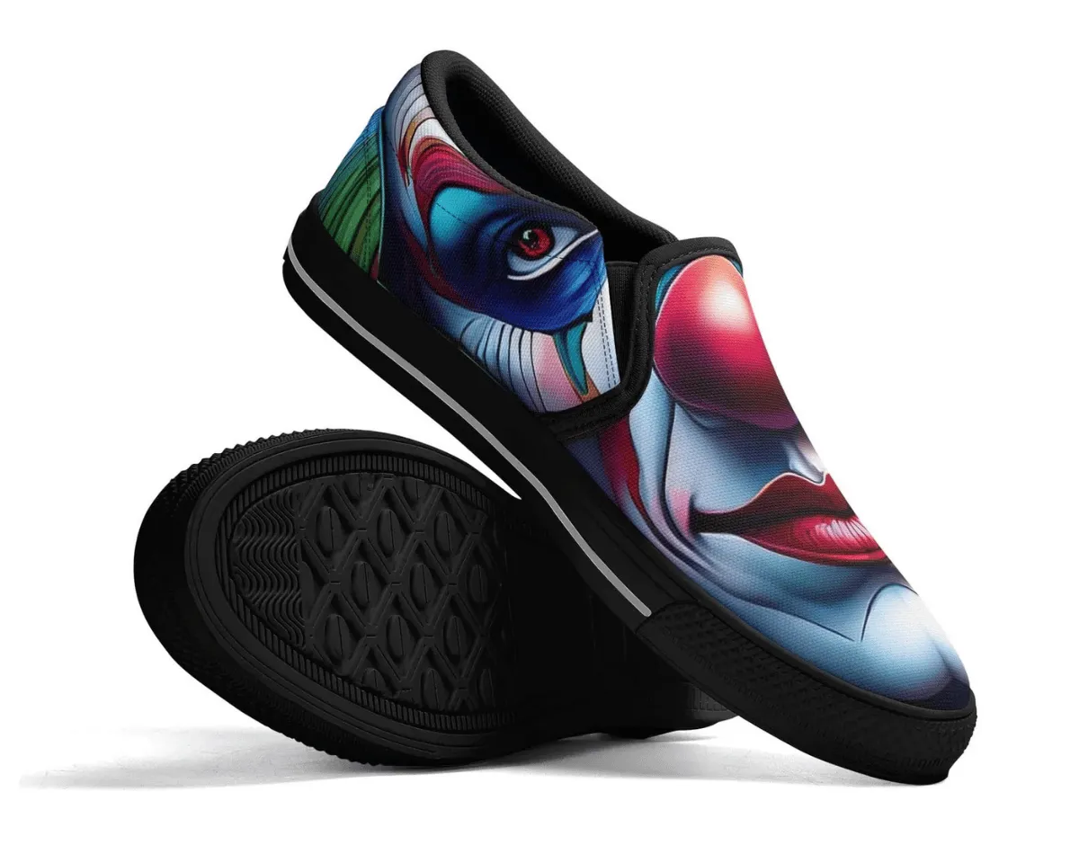 Chaos Grin Slip-Ons