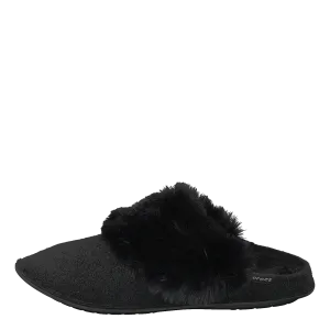 Classic Luxe Slipper Black