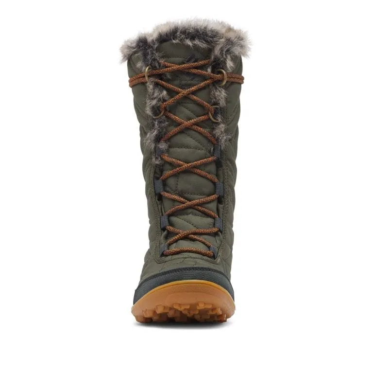 Columbia Women's Minx Mid III Omni Heat Waterproof Boots- Nori/ Khaki