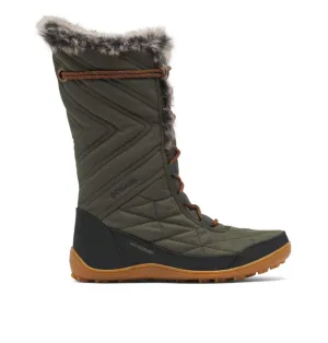 Columbia Women's Minx Mid III Omni Heat Waterproof Boots- Nori/ Khaki