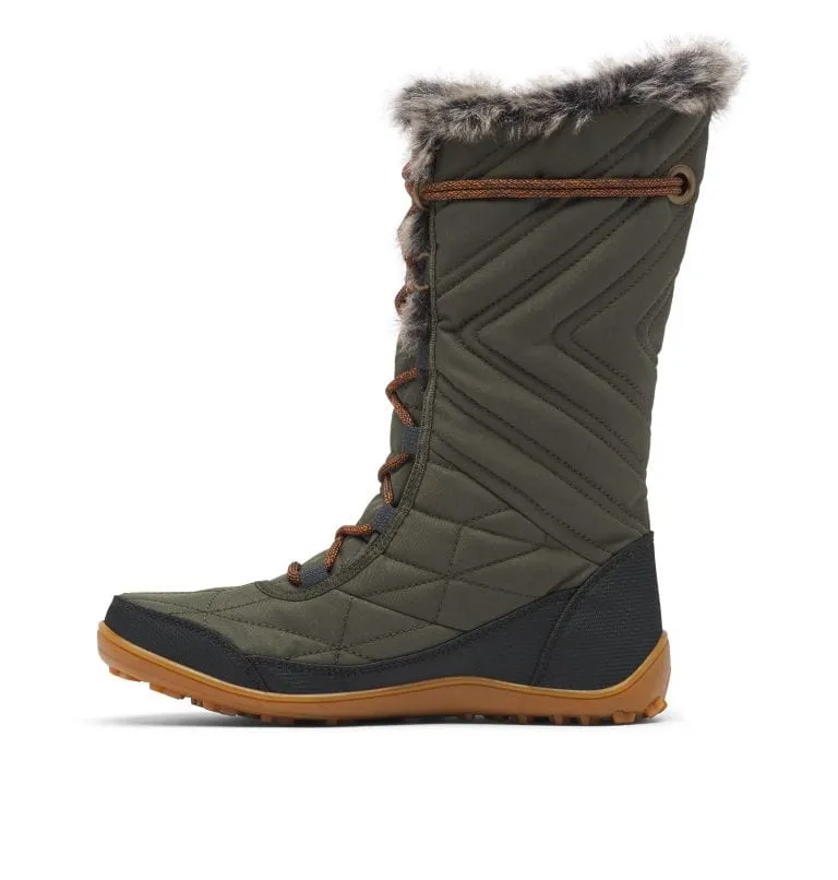 Columbia Women's Minx Mid III Omni Heat Waterproof Boots- Nori/ Khaki