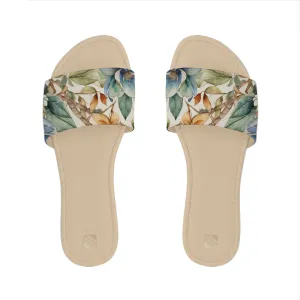 Cozy Bliss Slipper Tranquil Leaves