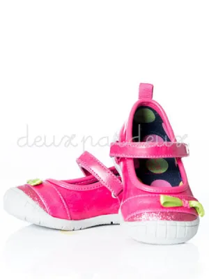 Deux Par Deux Toddler Girls Mary Jane Sneakers Cart De Mode Size 7