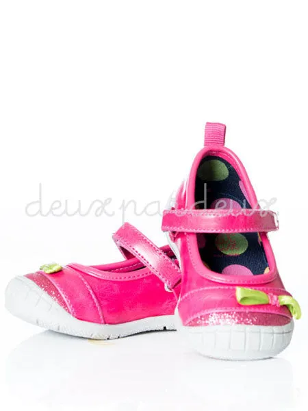 Deux Par Deux Toddler Girls Mary Jane Sneakers Cart De Mode Size 7