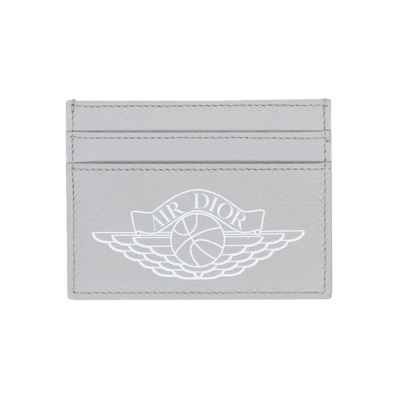 Dior x Jordan Wings Card Holder (4 Card Slot) Grey