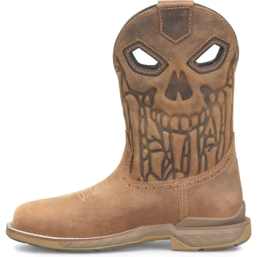 Double H Men's Phantom Rider Lycan 11" Composite Toe Waterproof Roper Work Boot -Brown- DH5398