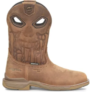 Double H Men's Phantom Rider Lycan 11" Composite Toe Waterproof Roper Work Boot -Brown- DH5398