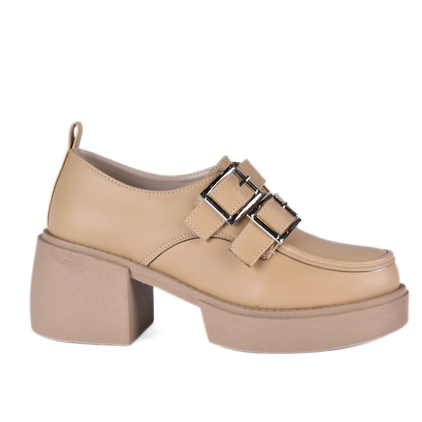 Faux Leather Loafers