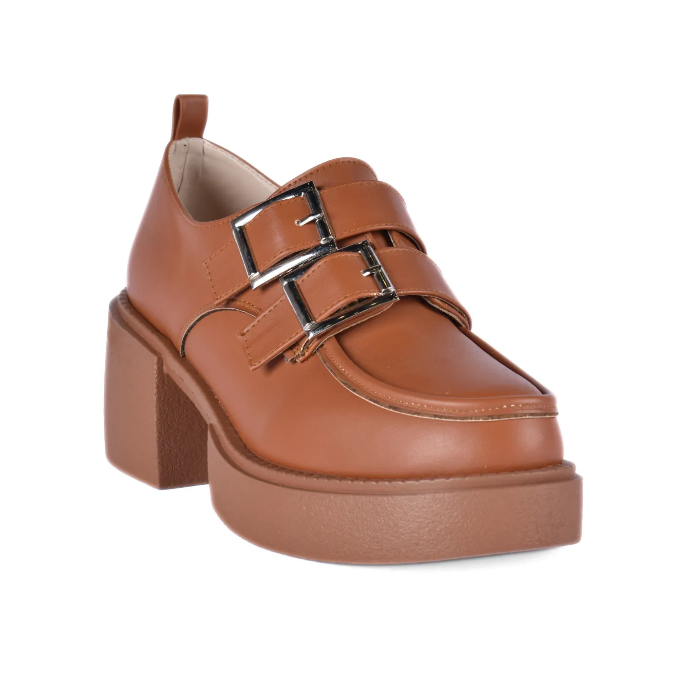 Faux Leather Loafers