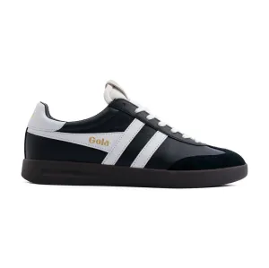 Gola Cyclone Men's Shoes - Leather Black/White/Dark Gum