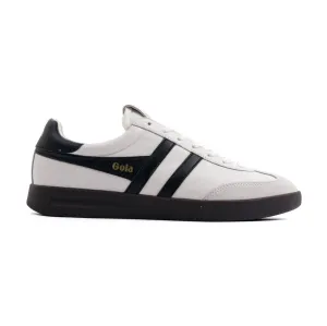 Gola Cyclone Women's Shoes - Leather White/Black/Dark Gum