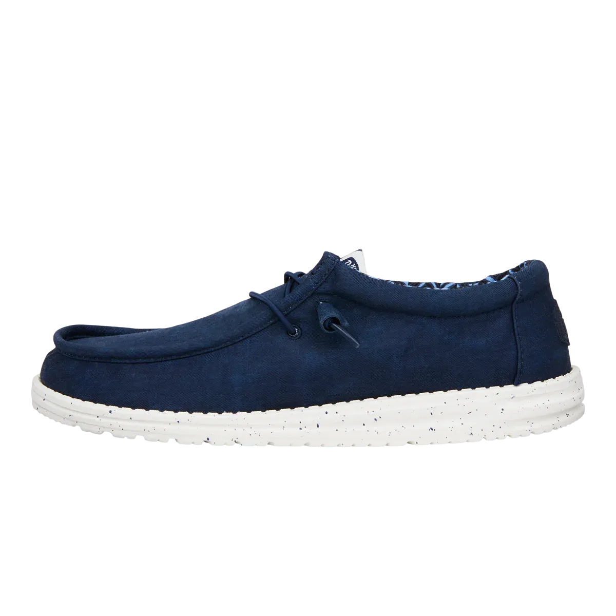 Hey Dude Mens Wally Stretch Canvas Slip-On Shoes