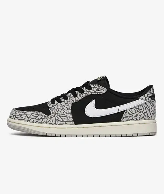 Jordan 1 Retro Low OG 'Black Cement'