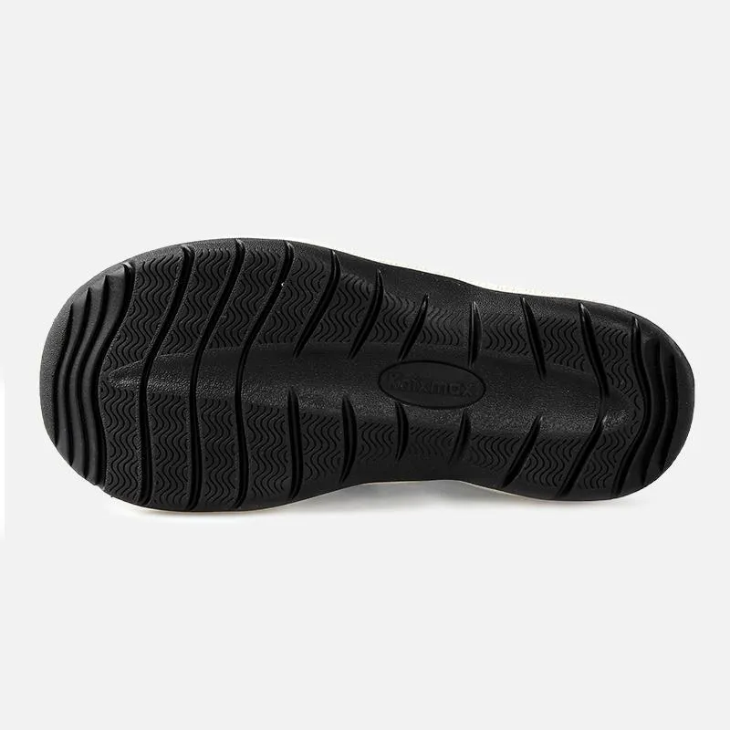 Knixmax Damen Sandalen mit geschlossener Zehenpartie Rot Wide Fit Sport Sommerschuhe (Upgrade Version)
