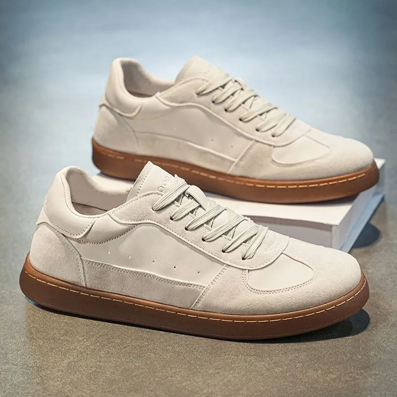 Marlon Retro Leather Sneakers
