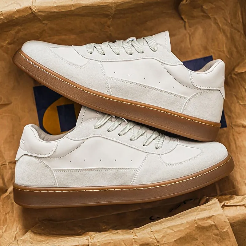 Marlon Retro Leather Sneakers