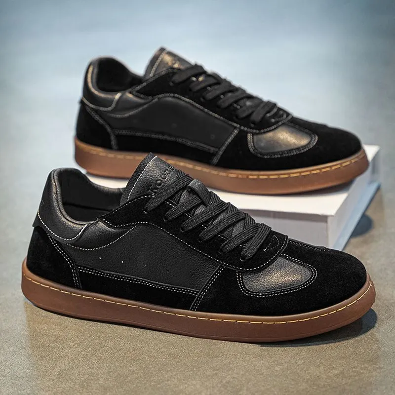 Marlon Retro Leather Sneakers