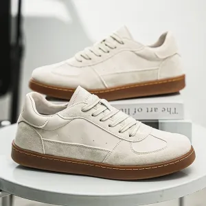 Marlon Retro Leather Sneakers