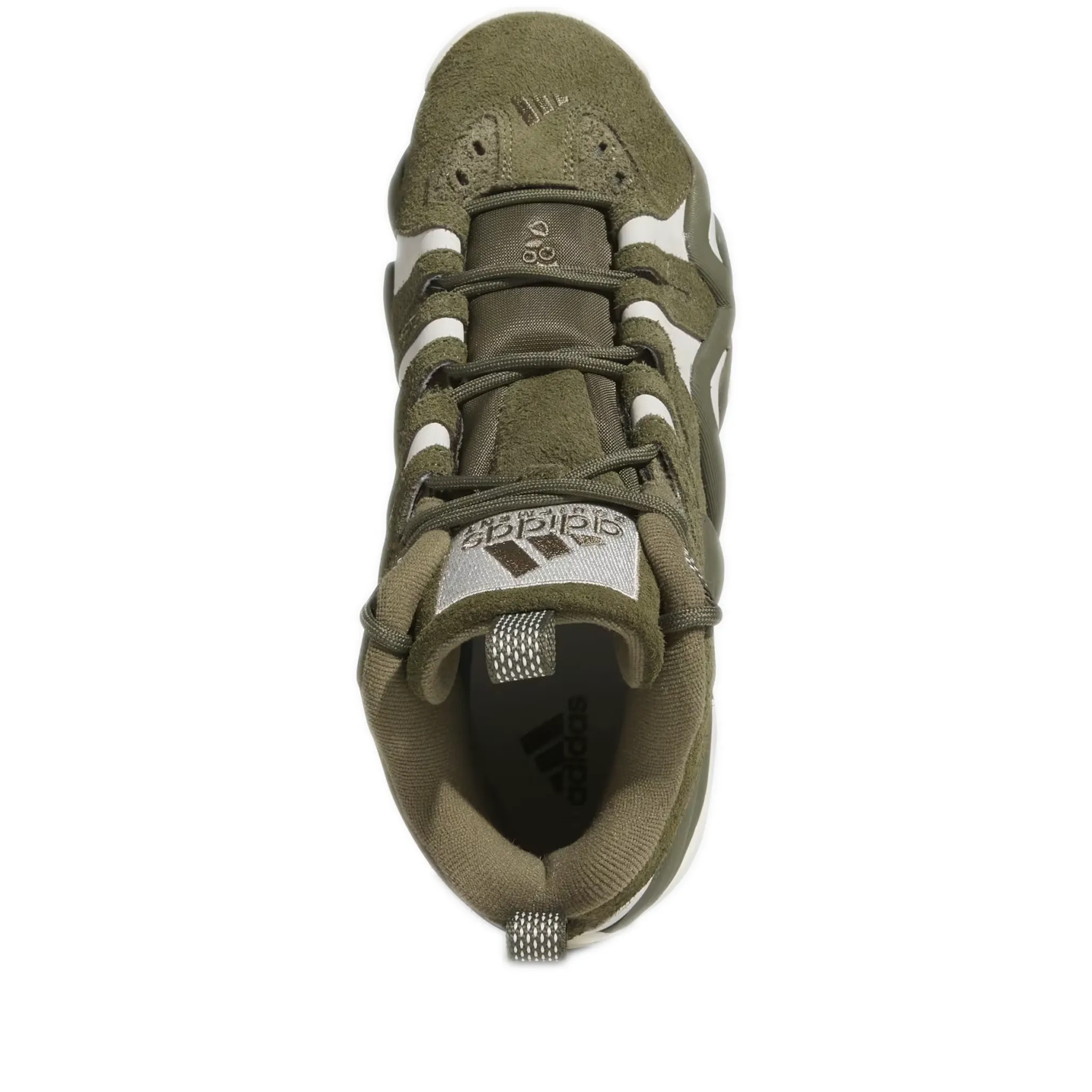 Men's Adidas Crazy 8 - Olive Green/ White
