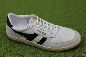 Men's Hawk Sneaker - White/Black Leather/Suede