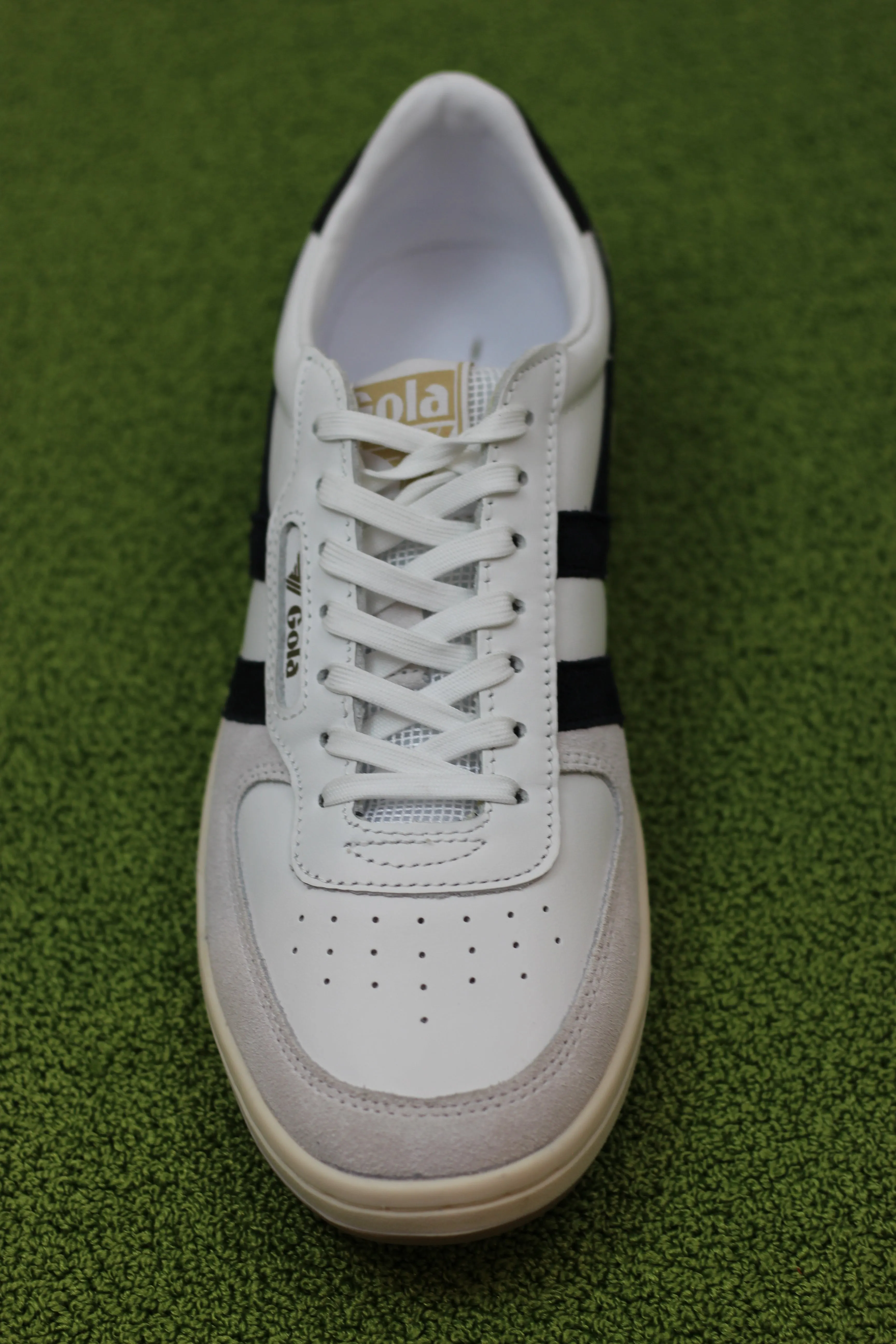 Men's Hawk Sneaker - White/Black Leather/Suede