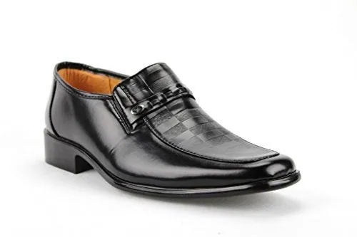 New Men's 20082 Checkered Design Dress Loafer Shoes