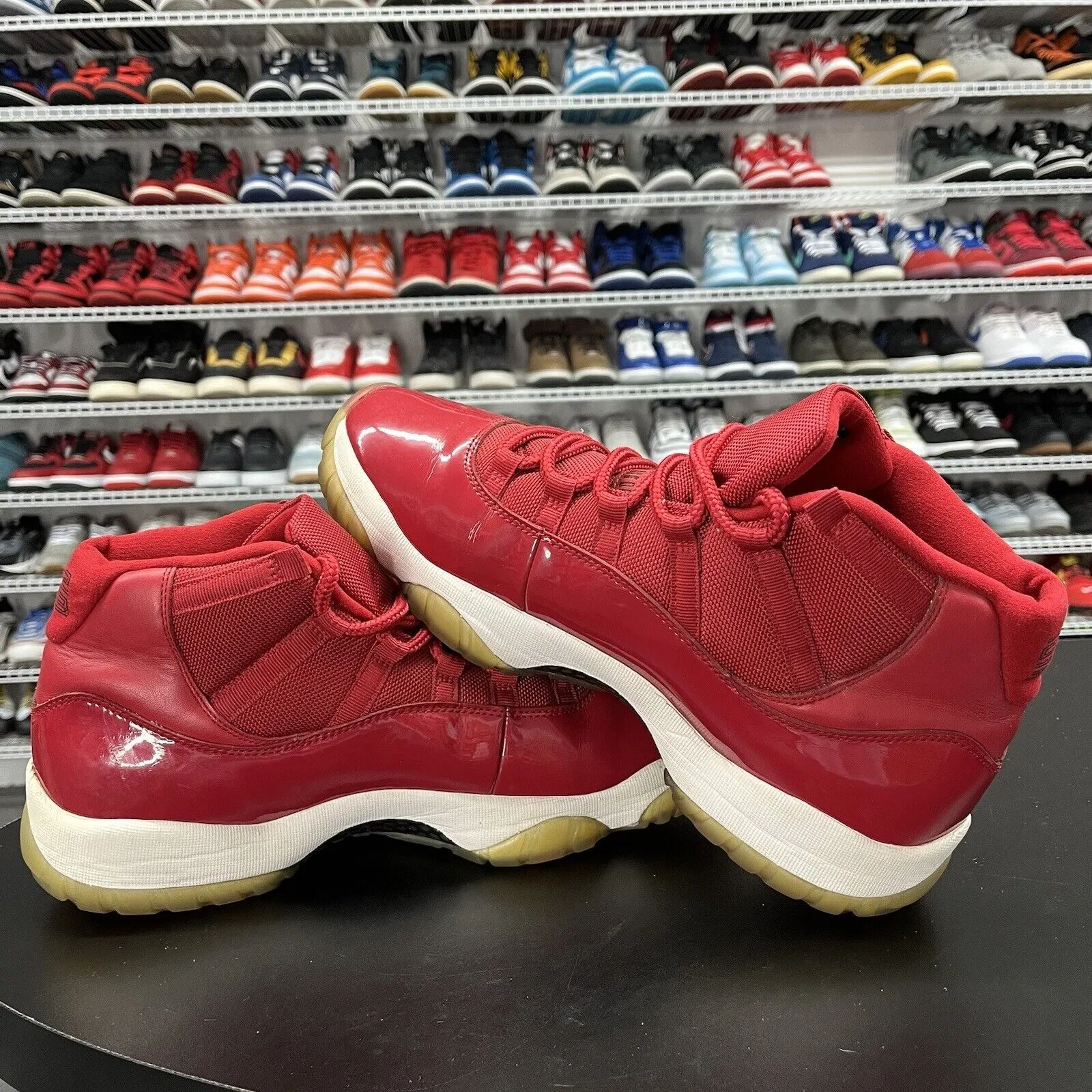 Nike Air Jordan 11 Retro Win Like 96 Red White 378037-623 Men's Size 11.5