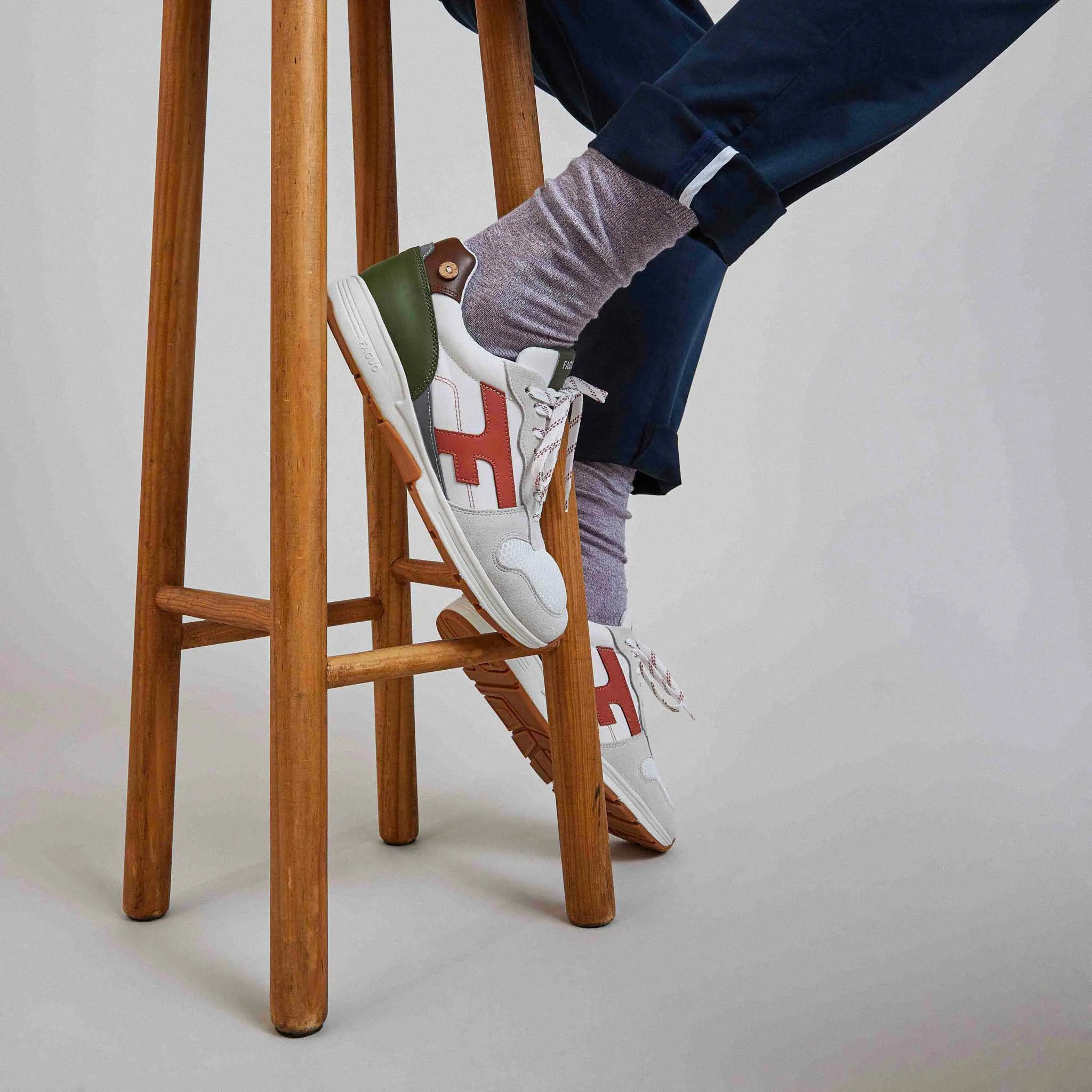 Olive Sneakers | Terracotta
