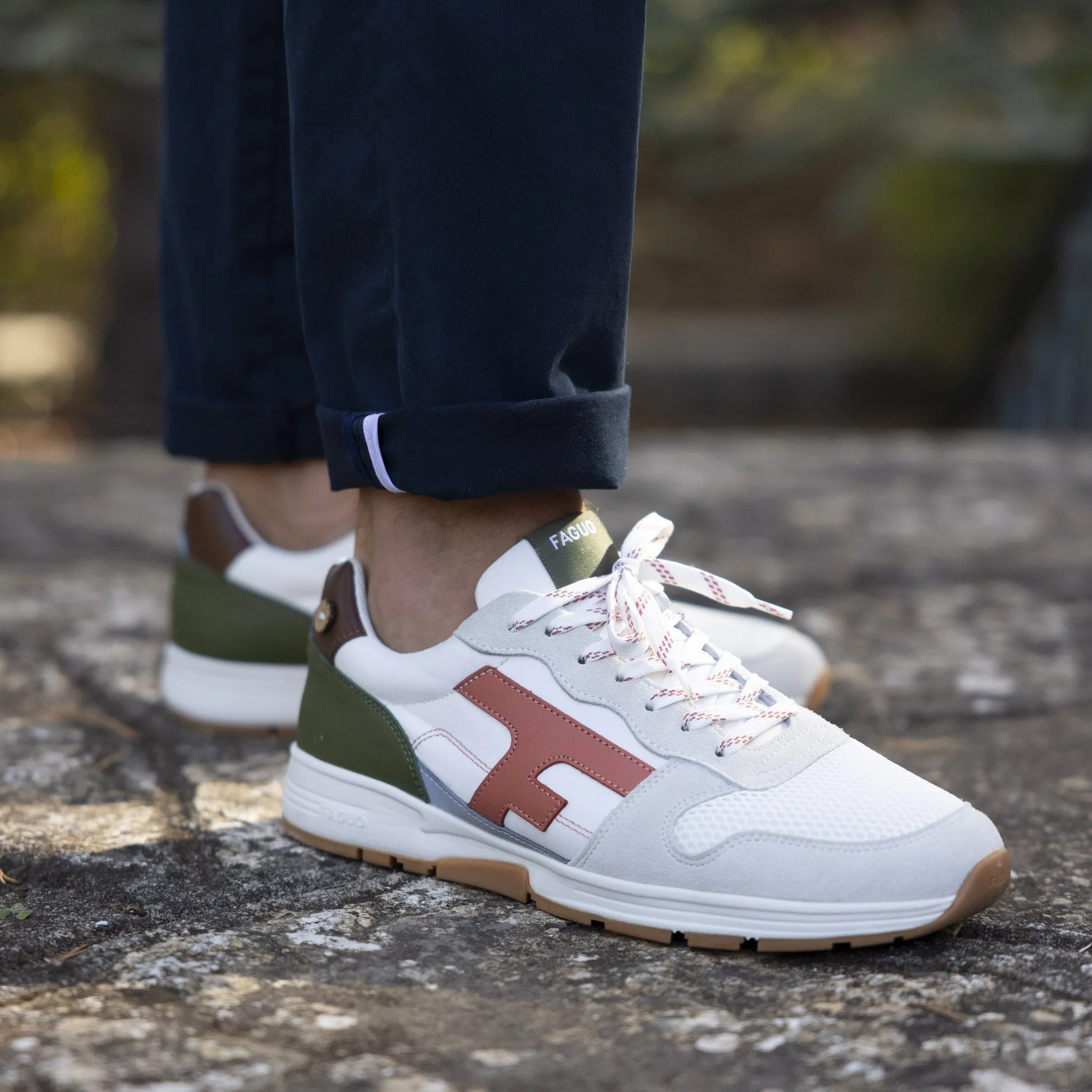 Olive Sneakers | Terracotta