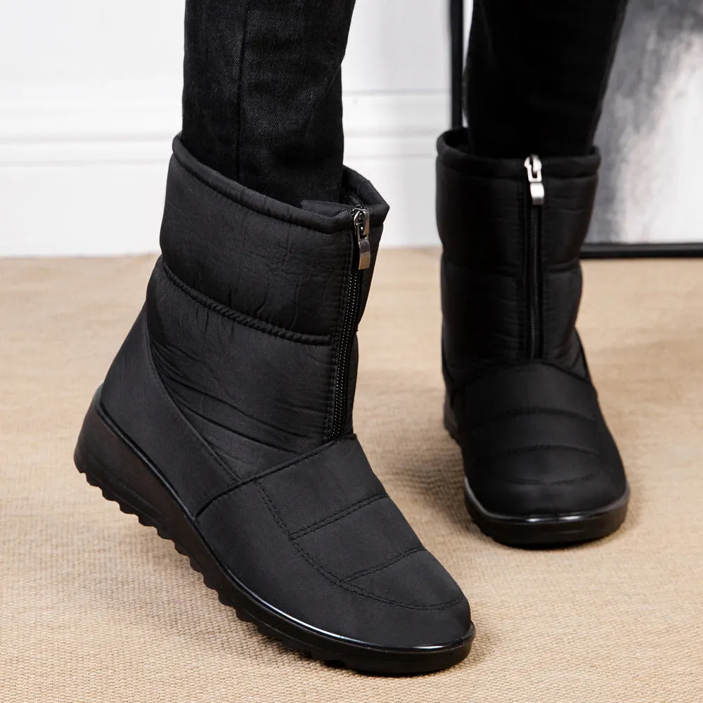 Solid Winter Snow Boots