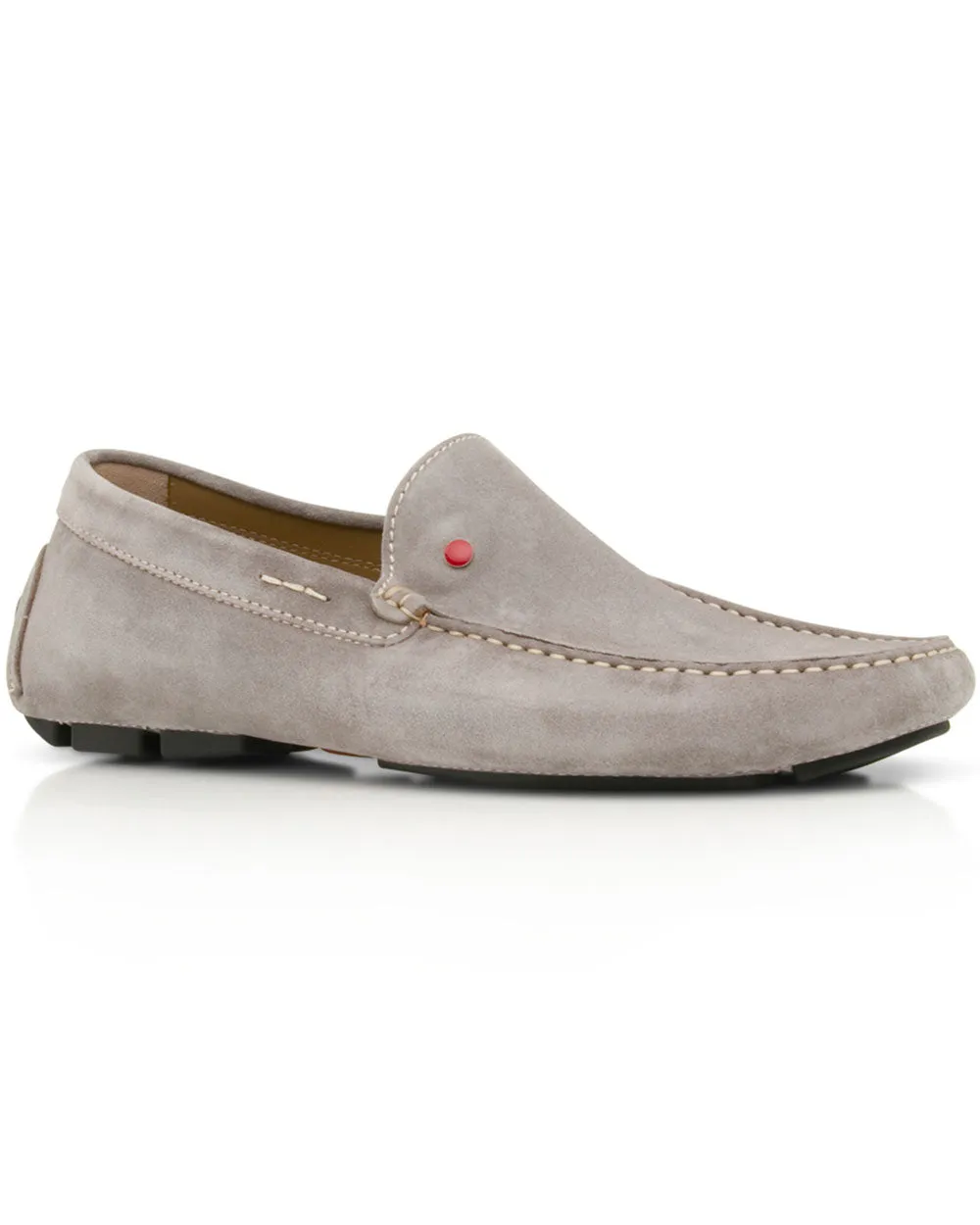Suede Driver in Asphalt