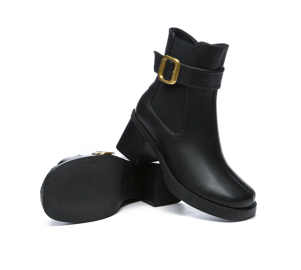 TARRAMARRA® Women's Leather Heels Ankle Boots Jane