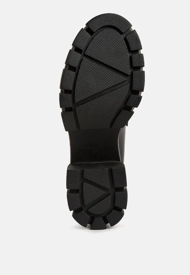 Tassels chunky loafers